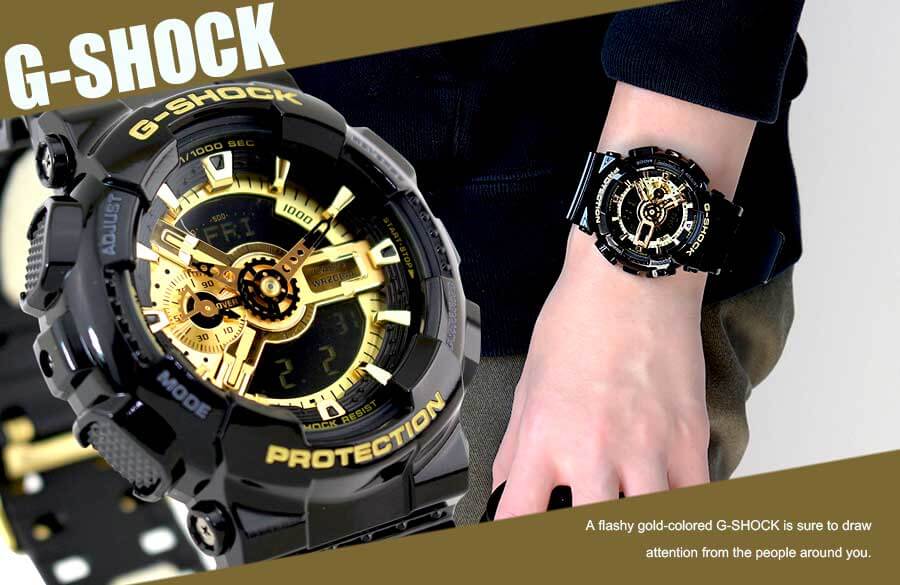 G-SHOCKの人気カラーをご紹介(ゴールド編) 評判の黒金モデルや